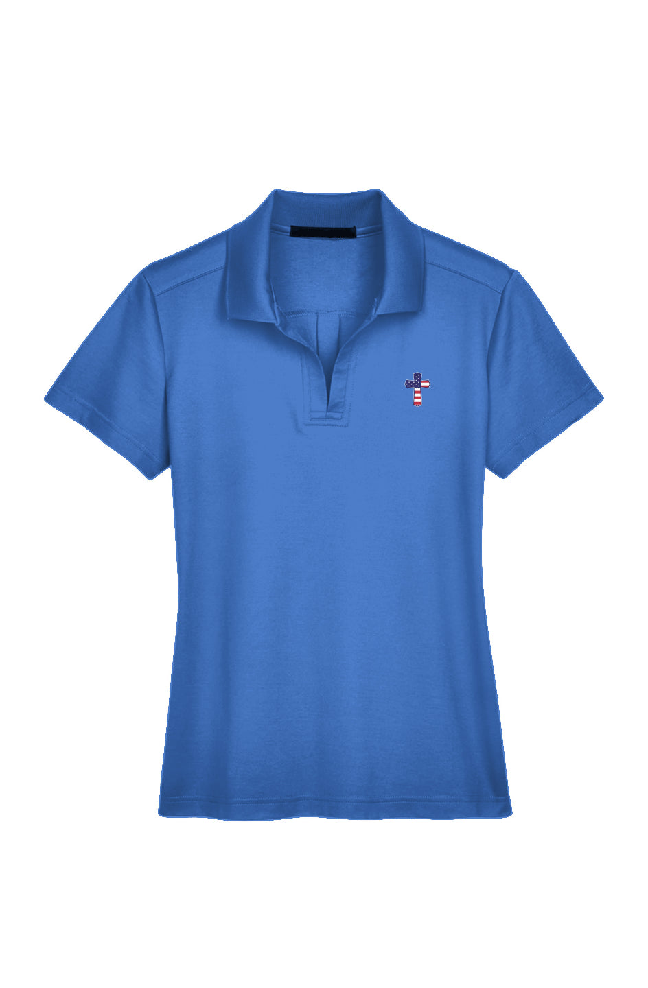 God N Country Cross Performance Ladies’ Plaited Polo